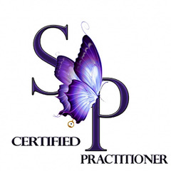 white & purple logo: Simpson Protocol - Certified Practitioner